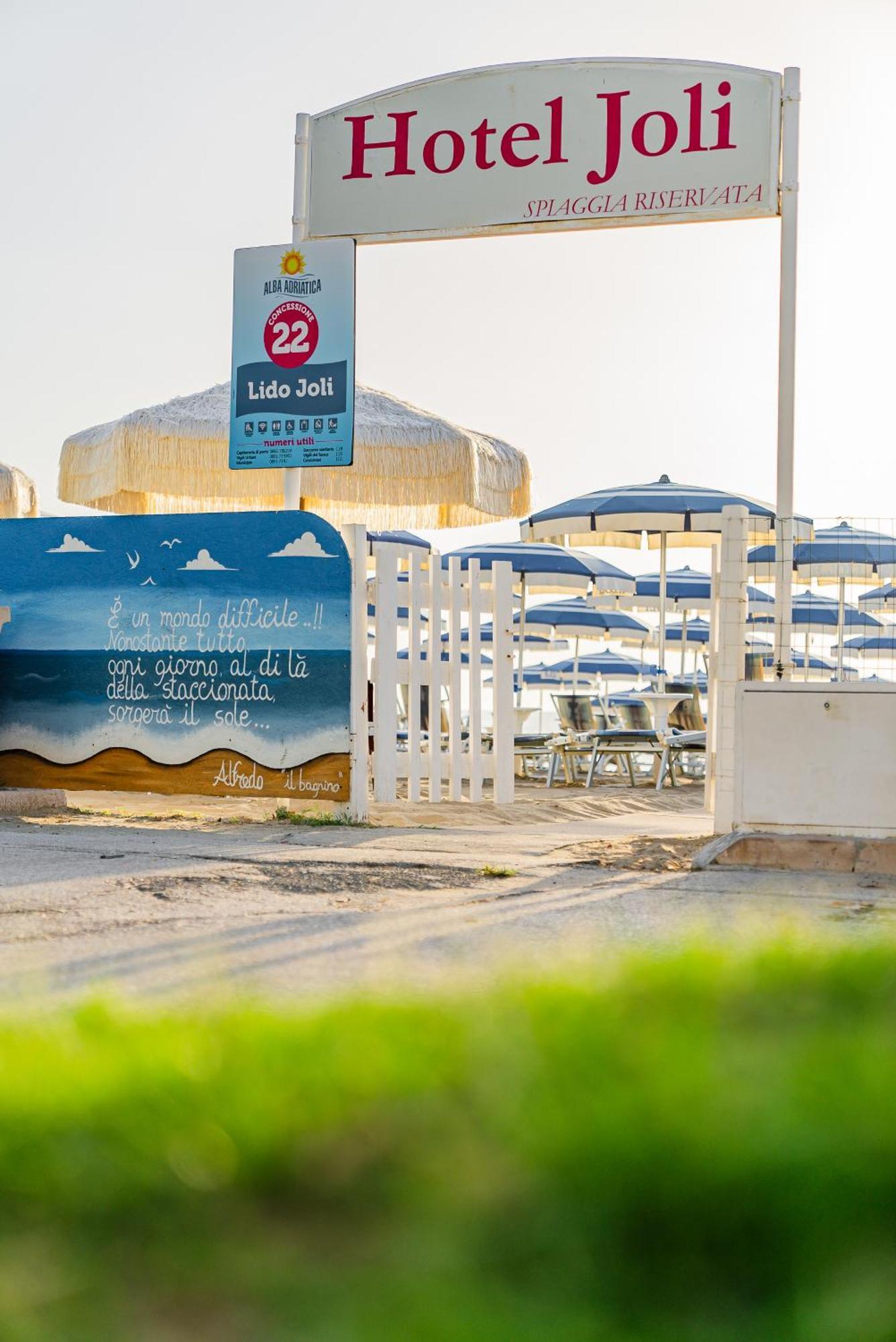 Hotel Joli Alba Adriatica Exteriör bild